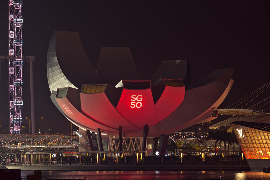 'SG50' (Aug 2015) - Collyer Quay, Singapore