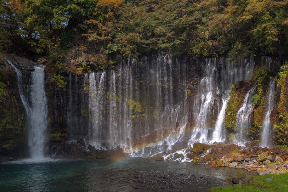 'Waterfall and Rainbow' (Oct 2018) - Fujinomiya, Japan