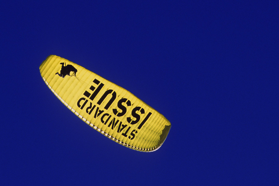 'Paragliding' (Apr 1996) - Queenstown, New Zealand