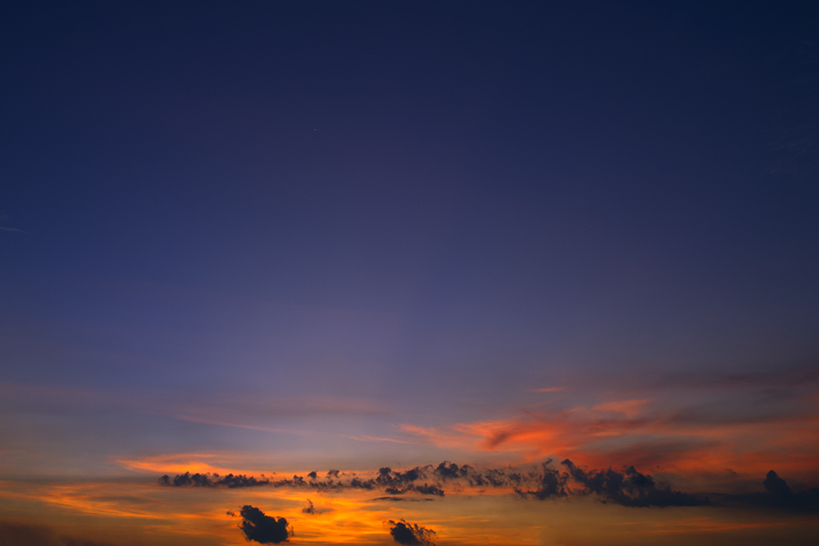 'Anticrepuscular Rays 5' (Jan 2012) - Bukit Batok, Singapore