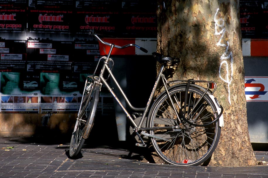 'Parked Bicycle' (Sep 2000) -  Rotterdam, Holland