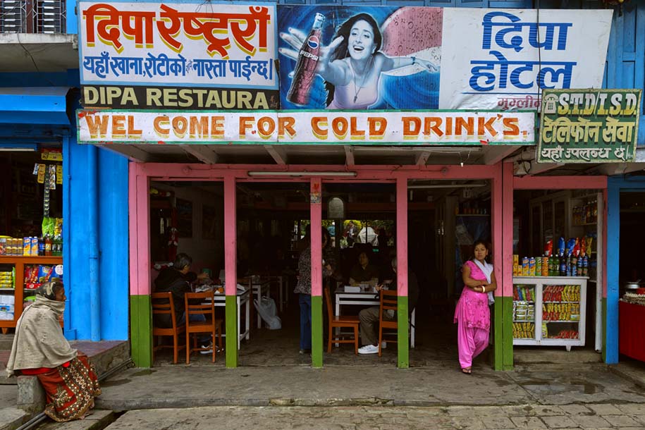 'Welcome' (Dec 2009) - Mugling, Nepal