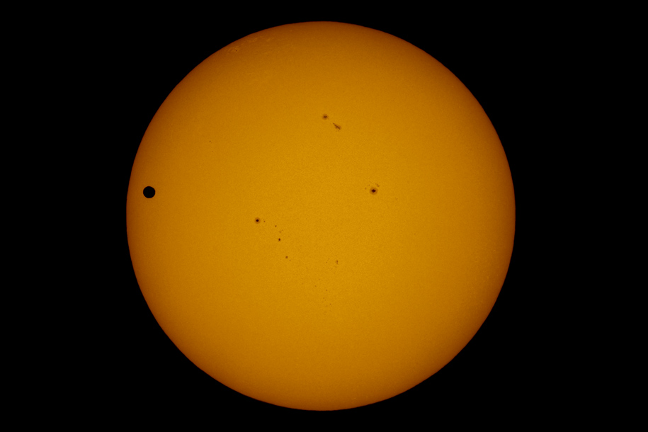 'Venus and Sunspots' (Jun 2012) - Bukit Batok, Singapore