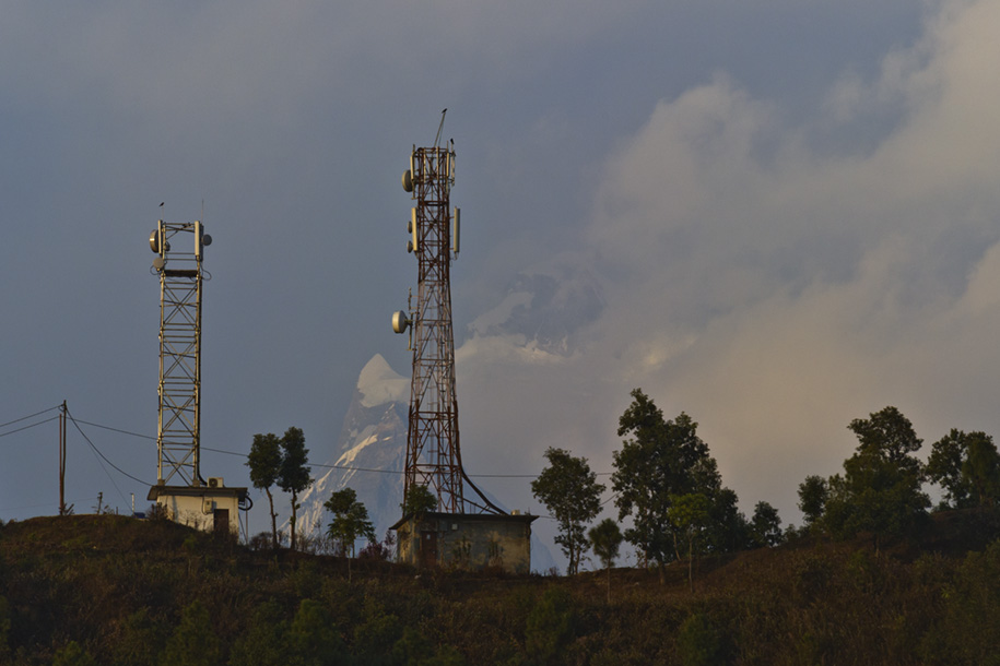 'Communication Towers' (Dec 2009) - Pokhara, Nepal