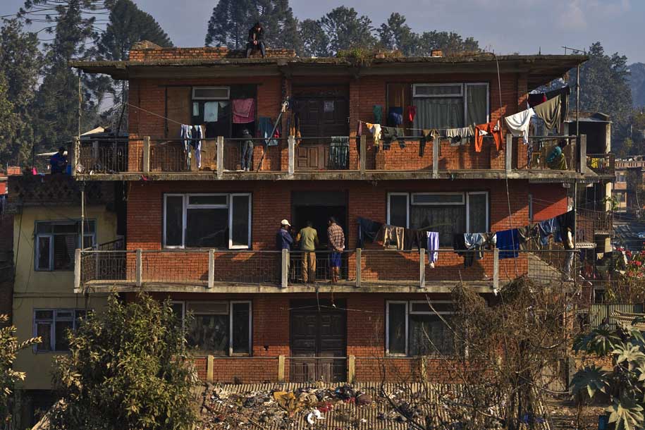 'Uncompleted Building' (Dec 2009) - Kathmandu, Nepal