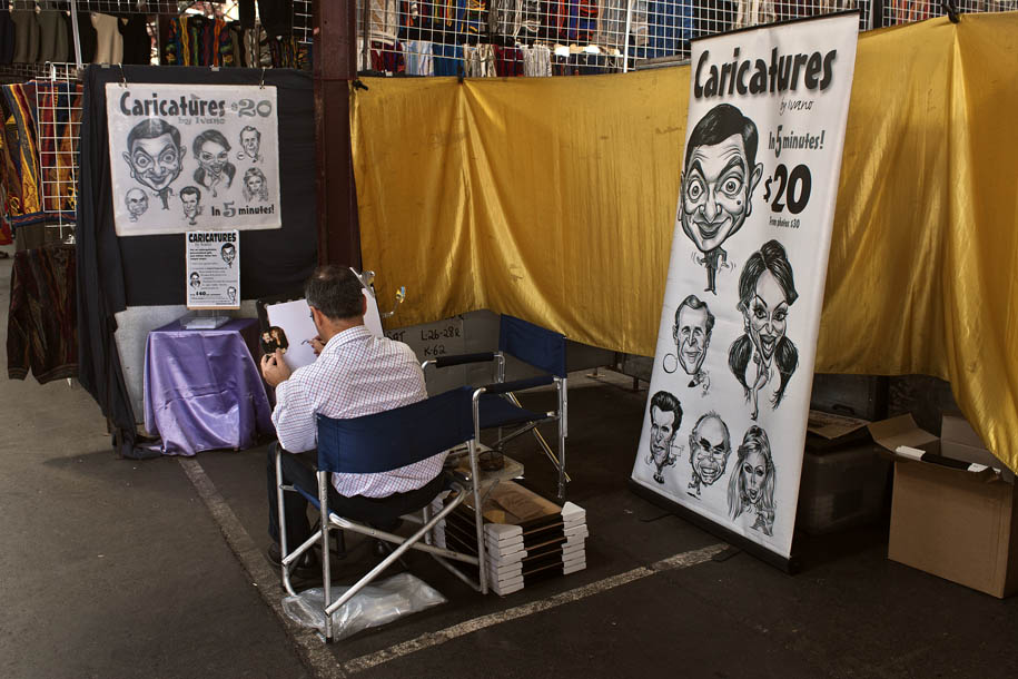 'Caricature 2' (Dec 2007) - Melbourne, Australia