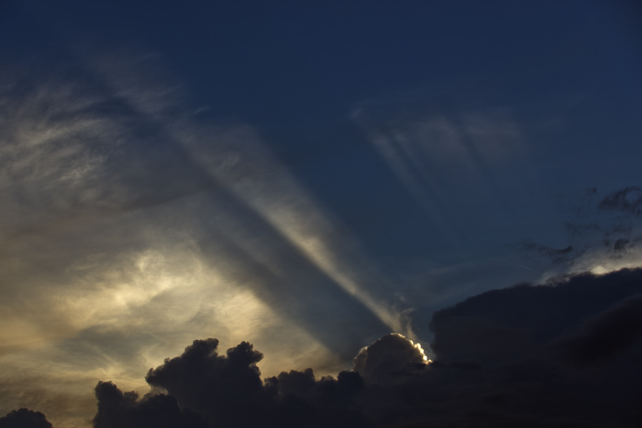 'Anticrepuscular Rays 6' (Dec 2012) - Bukit Batok, Singapore
