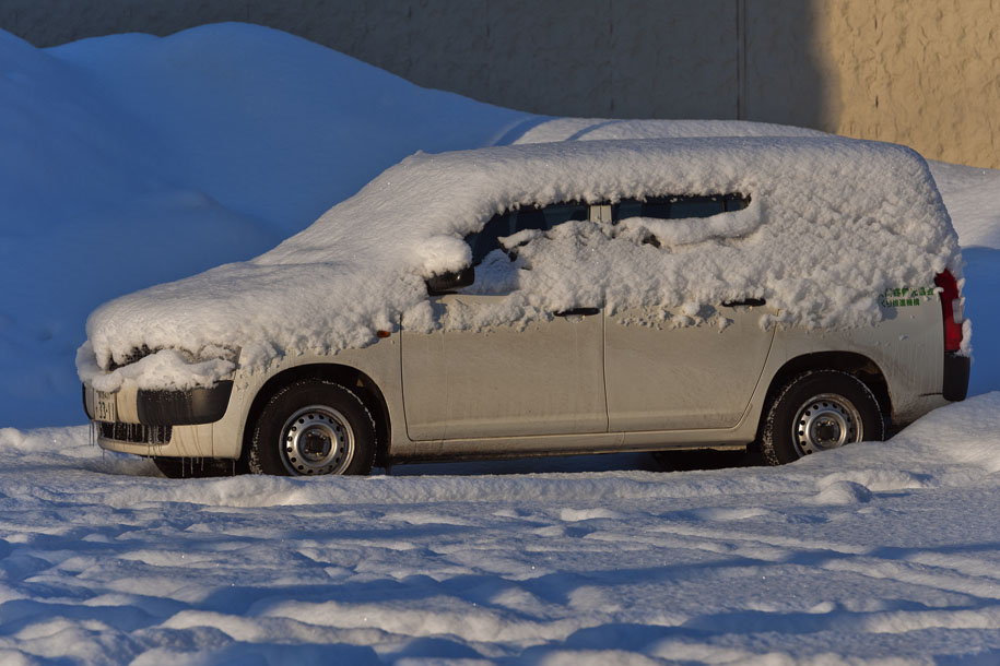 'After Heavy Snowfall' (Mar 2010) - Hokkaido, Japan