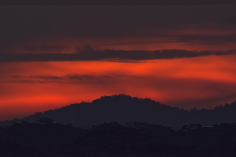 'Red Sky in the Evening' (May 2013) - Bukit Batok, Singapore