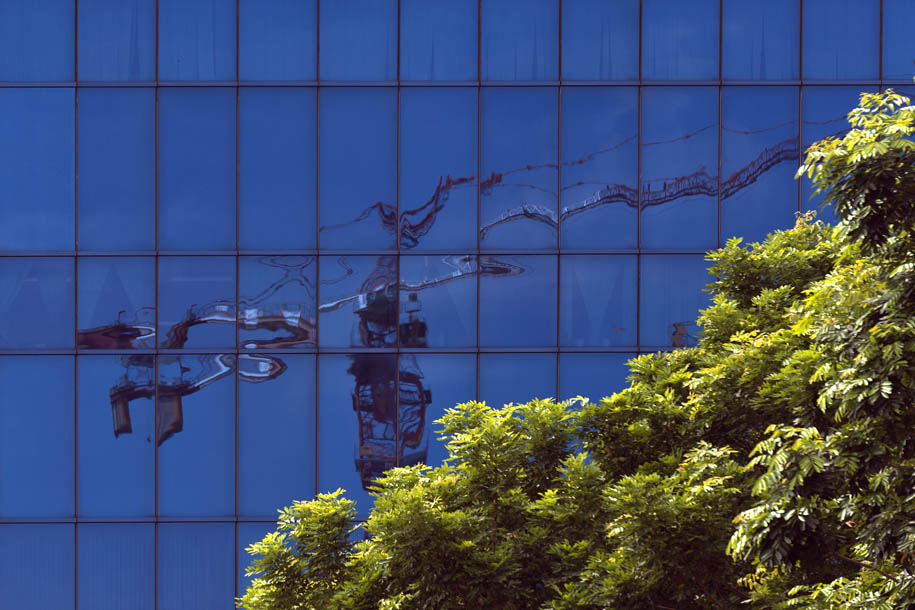 'Distorted Tower Crane' (Jun 2013) - Eu Tong Sen Street, Singapore