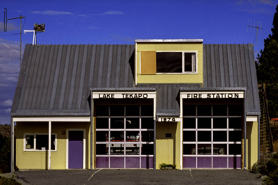 'Fire Station' (Apr 1996) - Lake Tekapo, New Zealand