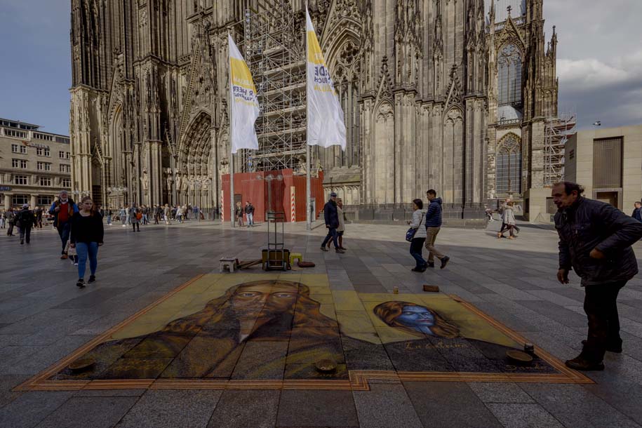 'Street Artist' (Apr 2017) - Cologne, Germany
