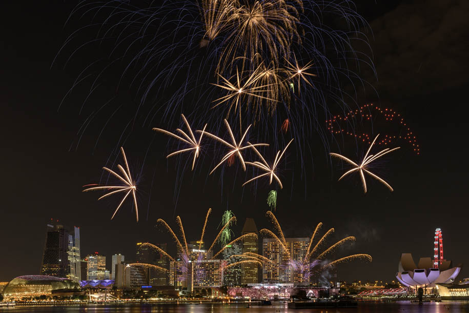 'Fireworks 20' (Aug 2017) - Marina Boulevard, Singapore