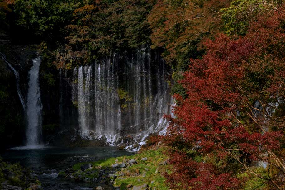 'Autumn Waterfall' (Oct 2018) - Fujinomiya, Japan