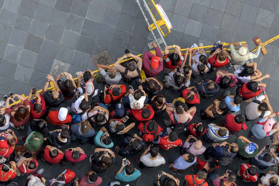 'The Crowds' (Aug 2019) - Stamford Road, Singapore
