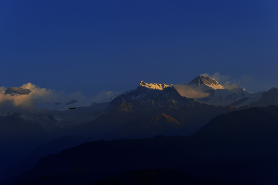 'The Annapurna Massif' (Dec 2009) - Sarangkot, Nepal