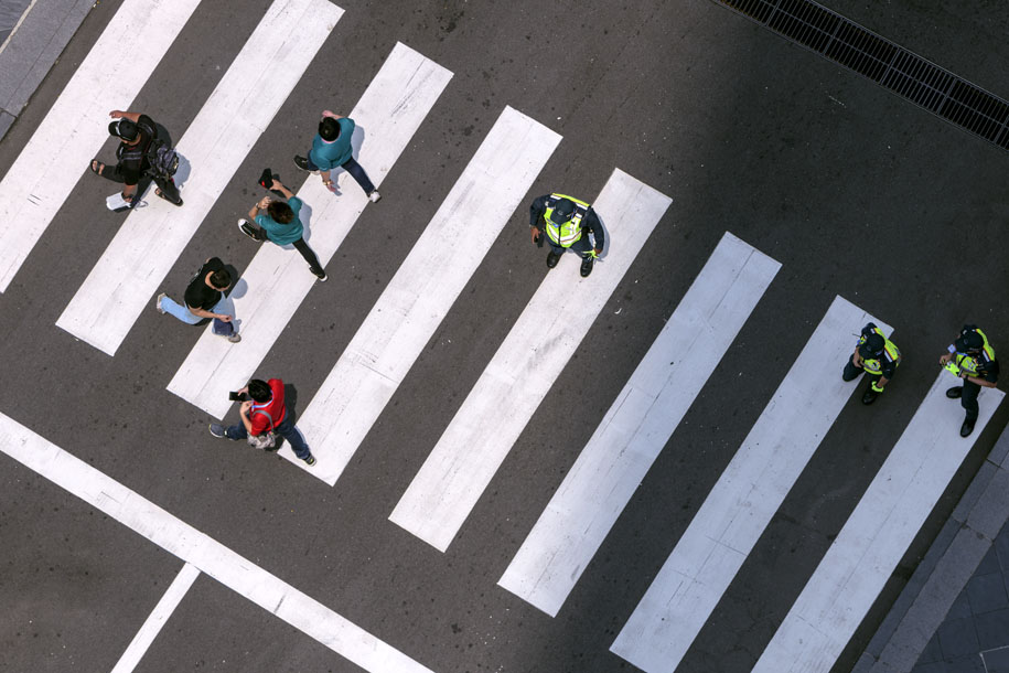 'Zebra Crossing' (Aug 2019) - Stamford Road, Singapore