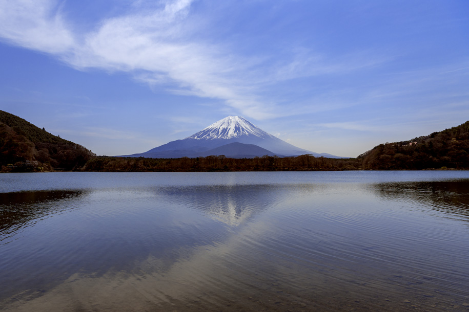 'Mount Fuji from Lake Shojiko' (Apr 2023) - Fujikawaguchiko, Japan