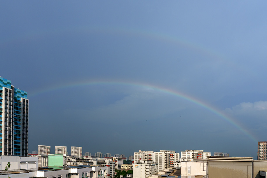 'Double Rainbow' (Jun 2024) - Bukit Batok, Singapore