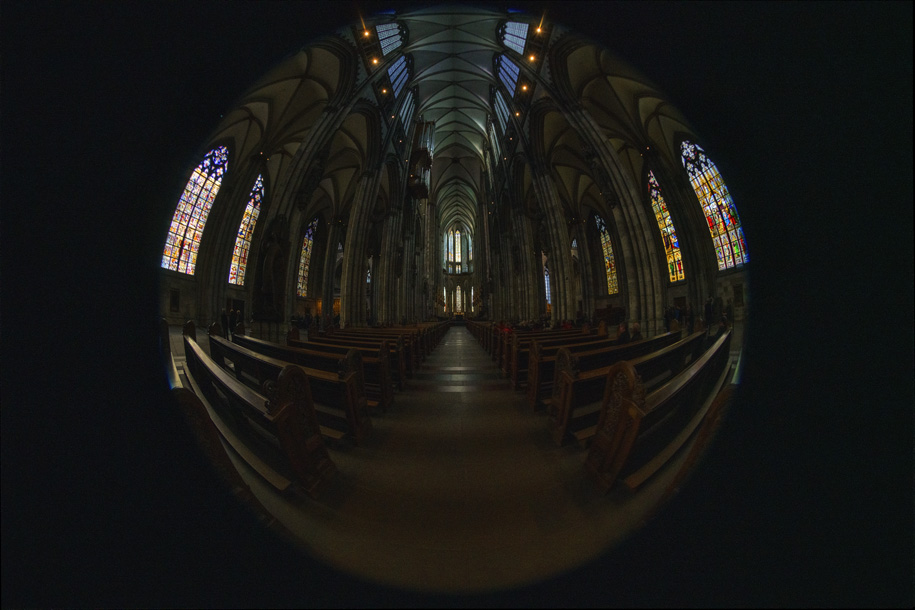 'Interior Fisheye View' (Apr 2017) - Cologne, Germany