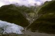 'Tip of Fox Glacier' (Apr 1996) - Fox Glacier, New Zealand