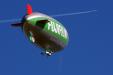 'Blimp and Contrail' (Sep 2002) - Cologne, Germany
