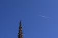 'Contrail and Spire' (Apr 2017) - Barcelona, Spain